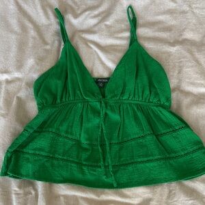 Wild Fable Vibrant Green Camisole